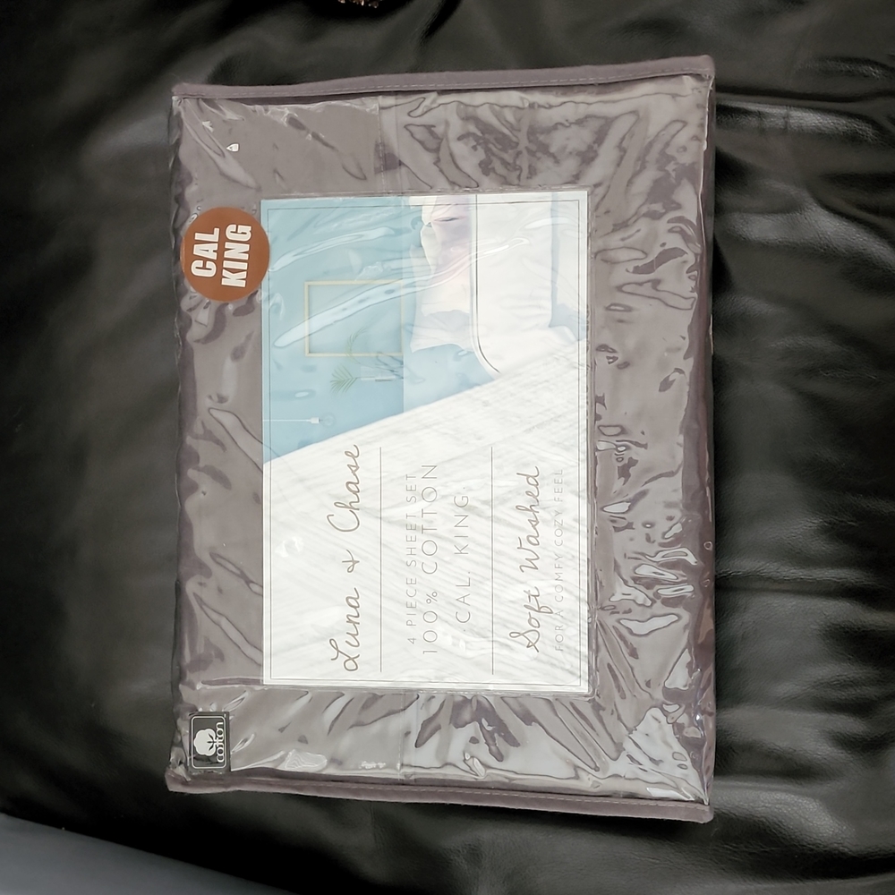 Luna and Chase 4-Piece 100% cotton sheet set